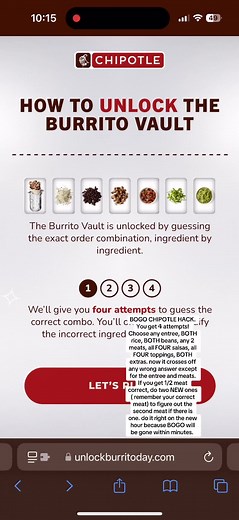 Unlock the BOGO Chipotle Hack for Free Meals