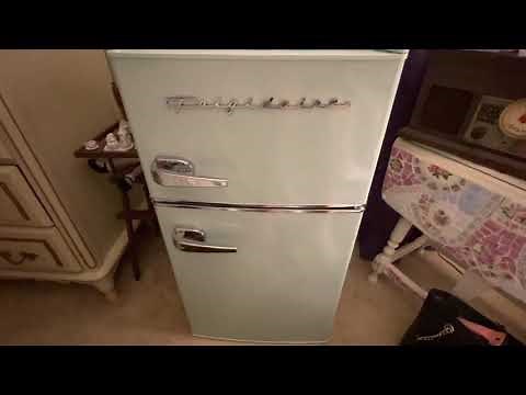My Frigidaire Retro 3.2 Cu Ft Mini Fridge With Top Freezer