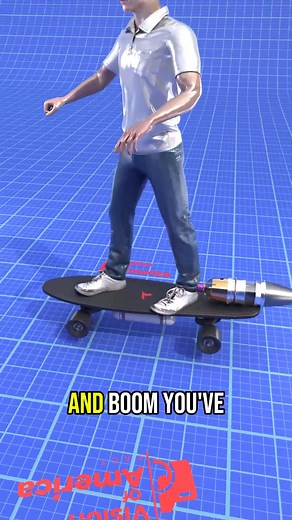 Jet Powered Skateboard | Fitfix