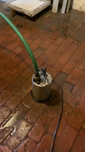 Puddlepal Drainage Pump in Action