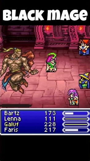 Is Black Mage SECRETLY the Best Job in FF5?