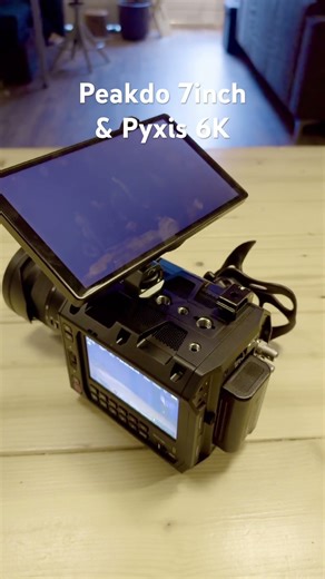 Alternative Pyxis touchscreen monitor, probably wont work on the 12K #blackmagicdesign #pyxis