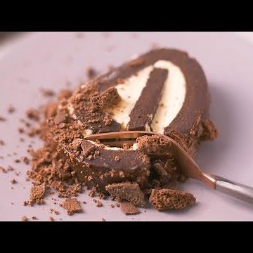 Triple Chocolate Cake Roll