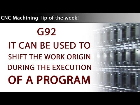 G92 | Setting new work offsets on the fly