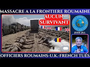 Massacre at the Romanian border post. Romanian, French, and British officers and soldiers killed....