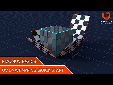RizomUV Basics (2024): UV Unwrapping Quick Start