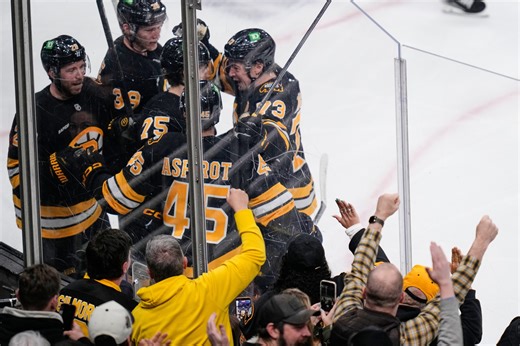 Bruins dominate at home, cruise past Jets