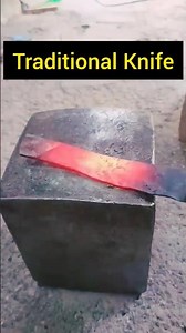 Ancient Forging: Making a Sharp Knife from Scrap Steel 🔨🔥 (បច្ចេកទេសដំកាំបិតបុរាណ)