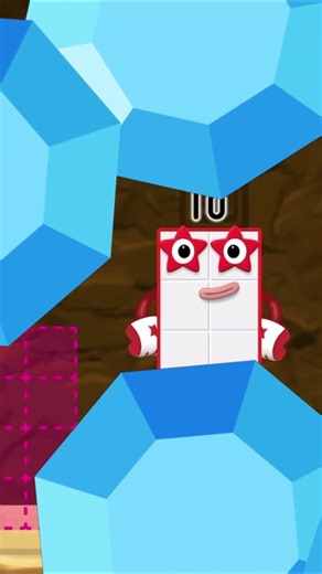 Numberblocks Learn to Make Diamond Cave Magic Run | Numberblocks World