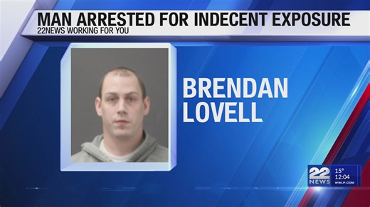 Ware man arrested for indecent exposure