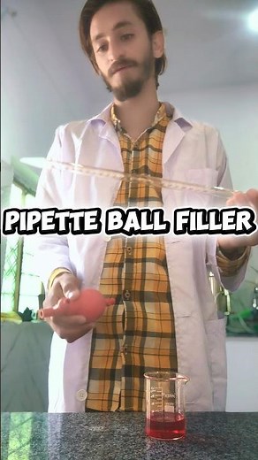 How to use Pipette Filler Ball (A, S, E Explained) | Lab Technician Training