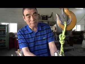 능동안전산업 다수인 피난장비의 성능인증에 대한 로프매듭방식 하강테스트