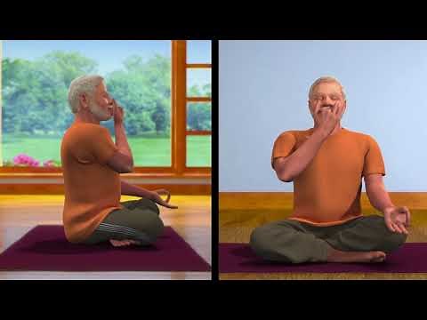Yoga with Modi : Nadi Shodhan Pranayam Hindi