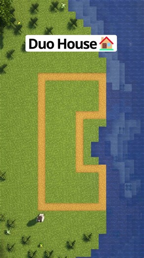 Minecraft Duo Lakeside House🏠 #minecraft #minecraftbuilding #minecraftbuilds #minecrafttutorial