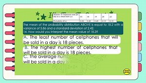 INTERPRETING THE MEAN AND THE VARIANCE OF A DISCRETE RANDOM VARIABLE | WOW MATH | Facebook