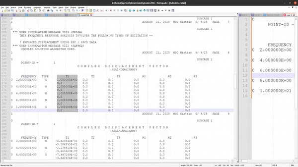 How to configure a random analysis for MSC Nastran/Patran