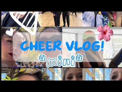 CHEER VLOG *mini*📣👯‍♀️ | #cheer #viral #vlogs #ditl #fyppp #cheerleader
