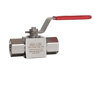 [Hot Item] Nai-Lok 6000 Psi High Pressure 2-Way SS316 Ball Valve 1/4" NPT Compression End for Natural Gas & Instrumentation Control