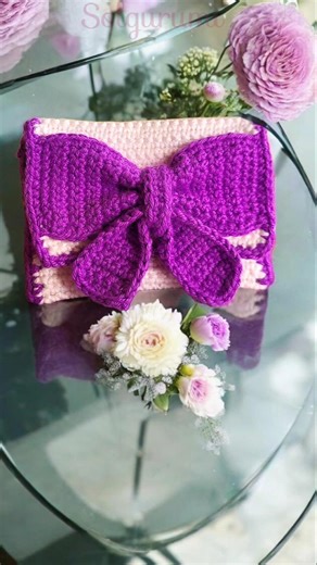 Tarjetero Monedero Estuche a crochet tutorial disponible