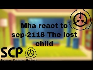 Mha react to scp-2118 The lost child