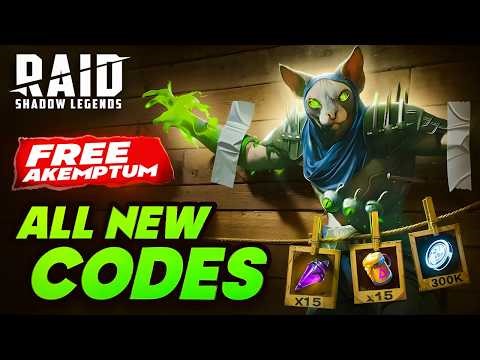 15 Promo Codes Raid Shadow Legends🔥GIFTS for ALL🔥2026