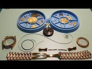 Servicing Swiss Movement ETA 2834 Part 1 of 3 - disassemble / แกะเครื่อง ETA 2834