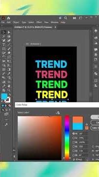 Secret Scribble Effect in Illustrator You Didn’t Know 🤫 #text #effect #illustration #shorts #viral