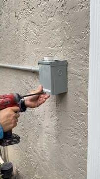 Inlet & interlock install. #electricianlife #electrician #electrical #construction #asmr