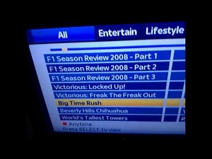 Using the SKY TV Guide (2012)