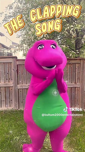 Barney Clapping Song - Fun Sing-Along Game for Kids