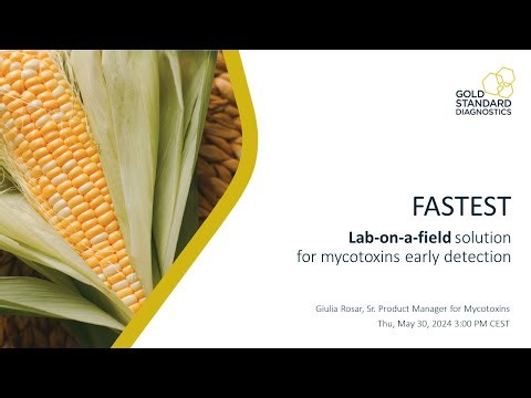 Quickest Lab on a field solution for mycotoxins early detection