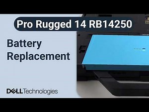 Dell Pro Rugged 14 RB14250 | How to replace the battery