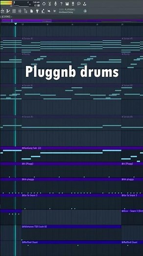 How to Pluggnb type beat #producer #flstudio