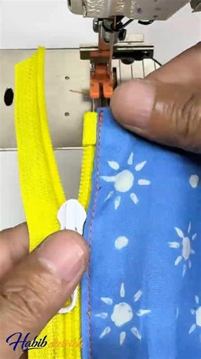 Easy Zipper Sewing Technique for Beginners #sewingtips #patternmaking #diy