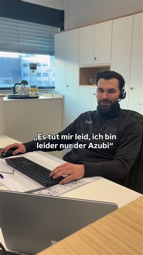 Bucher KG on Instagram: "Profi Tipp: „Ich bin nur der Azubi“ #humor #azubi #bucherkgwaiblingen #gcgruppe #mitarbeiter"