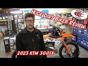 Huge Dirt Biker Review Of the 2023 KTM 300SX | ‪@slavensracing‬ version! | Highland Cycles