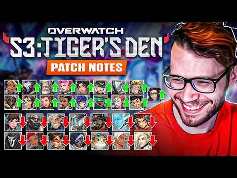 Overwatch Season 3 Patch Notes - New DPS Hero Shion, TONS Of Balance Changes, And More!