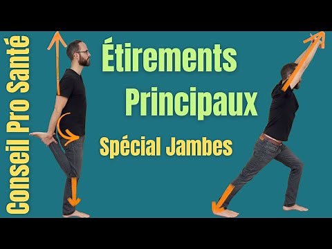 Stretch the leg muscles, 9 main stretches to relax muscle tension