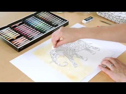 Colouring Tutorial : How to Colour Pastel Backgrounds