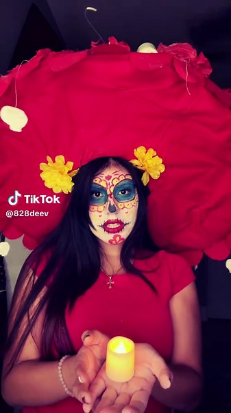 Book of Life Halloween Makeup & Face Paint Tutorial