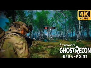 GHOST RECON BREAKPOINT – DEEP WATERS MISSION | 4K ULTRA GRAPHICS | INTENSE STEALTH