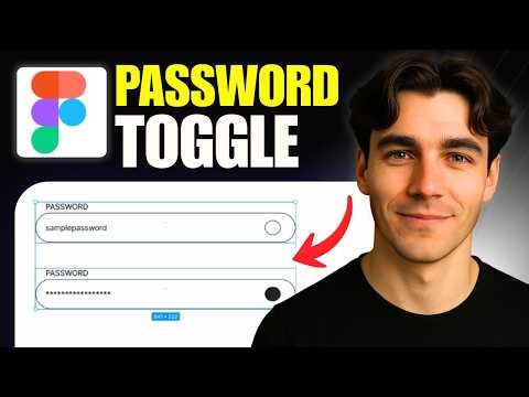 How to Make Hide Show Password Interaction In Figma (Tutorial 2026)