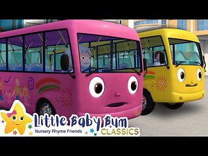 Wheels on The Bus Song | Nursery Rhymes and Kids Songs | Baby Songs | Little Baby Bum - Videos For Kids