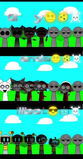 Sprunki x Incredibox Mix 🎶Gray💀Wenda☠️Killbot🤖 #incredibox #musicshorts #sprunki
