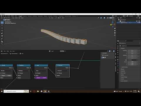 Blender Geometry Nodes - Looping instances on a curve.