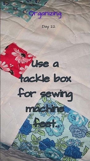 How I Store all those Sewing Machine Feet