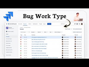 How to create a Bug work type in JIRA (For Clear Bug Tracking)