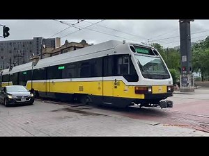 The Lightrail in Dallas, Texas 2025