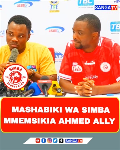 Msemaji Wa Simba Ahmed ally Anasema Kwa Simva Hii Mpya Hata bila kocha inacheza . #simbasctanzania #NguvuMoja #simbasc #sangatv #yangasc #MICHEZO #simbasportsclub | Sanga Onlinetv