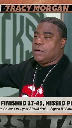 Tracy Morgan: A ship sinks because water gets in it! 🛳 | First Take